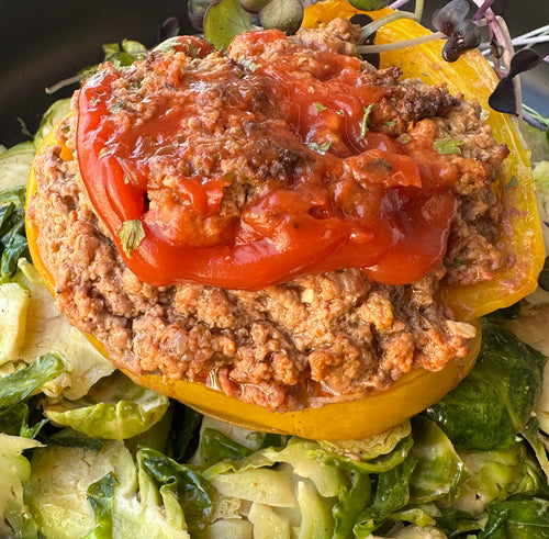 Stuffed Beef Bell Pepper