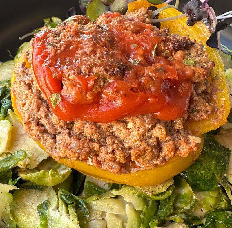 Stuffed Beef Bell Pepper