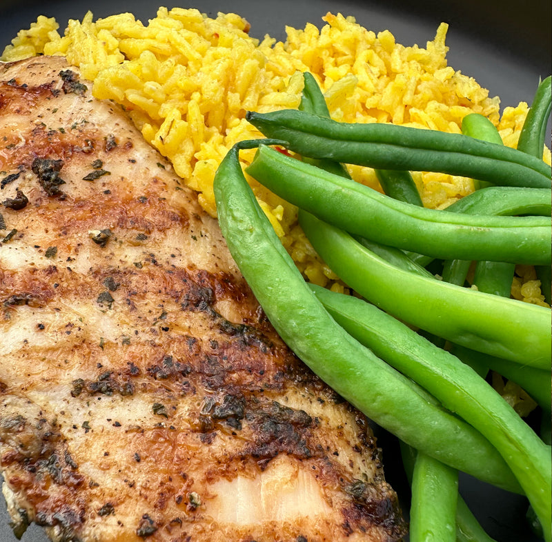 Grilled Chicken & Yellow Rice