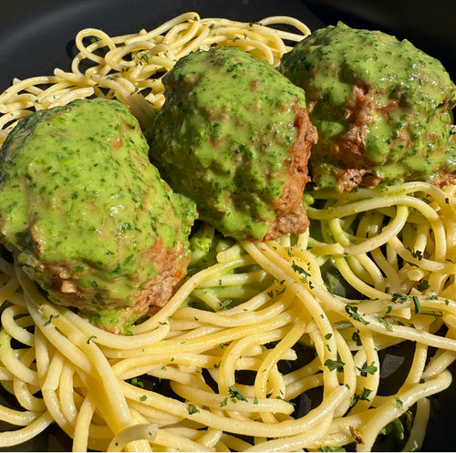 Green Goddess Spaghetti