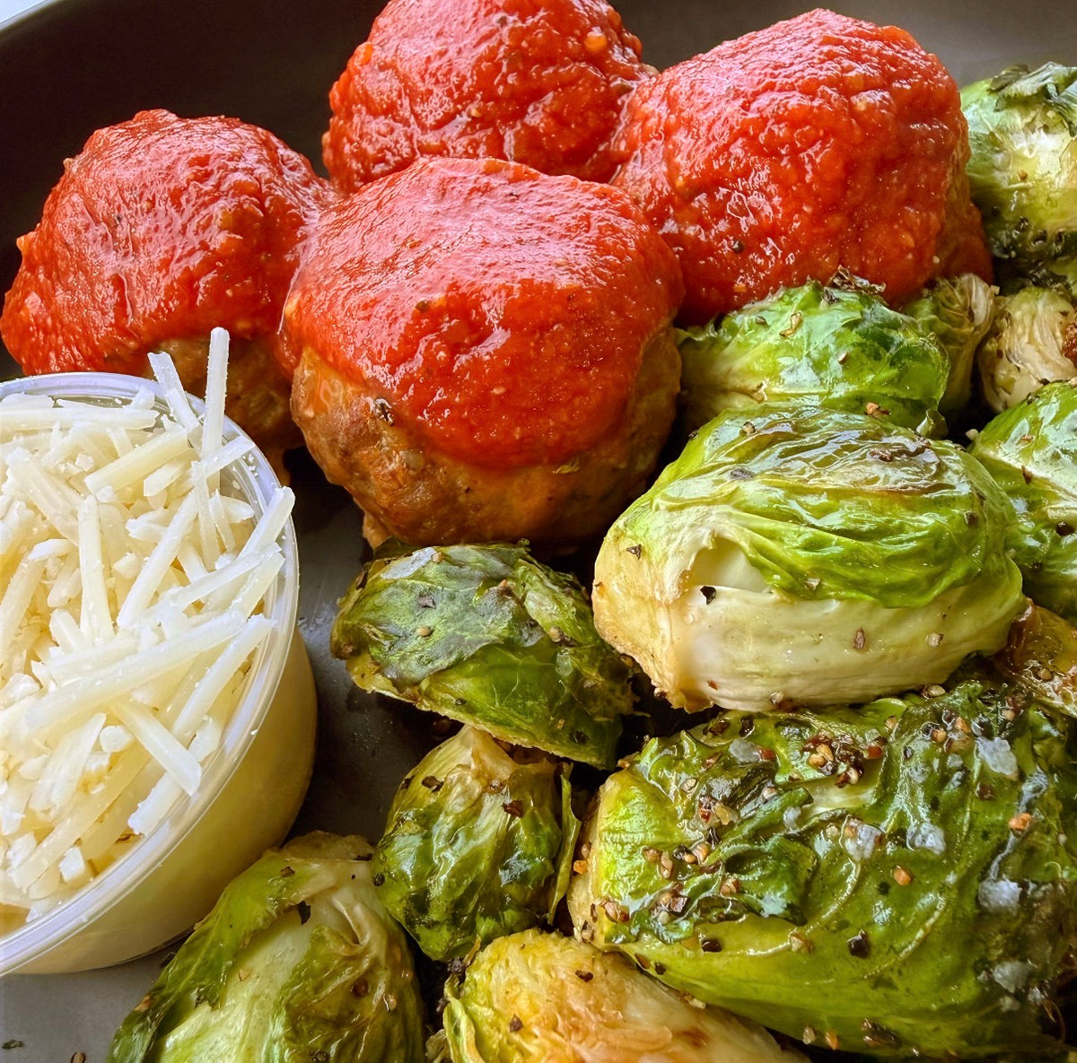Italian Meatballs & Veggies