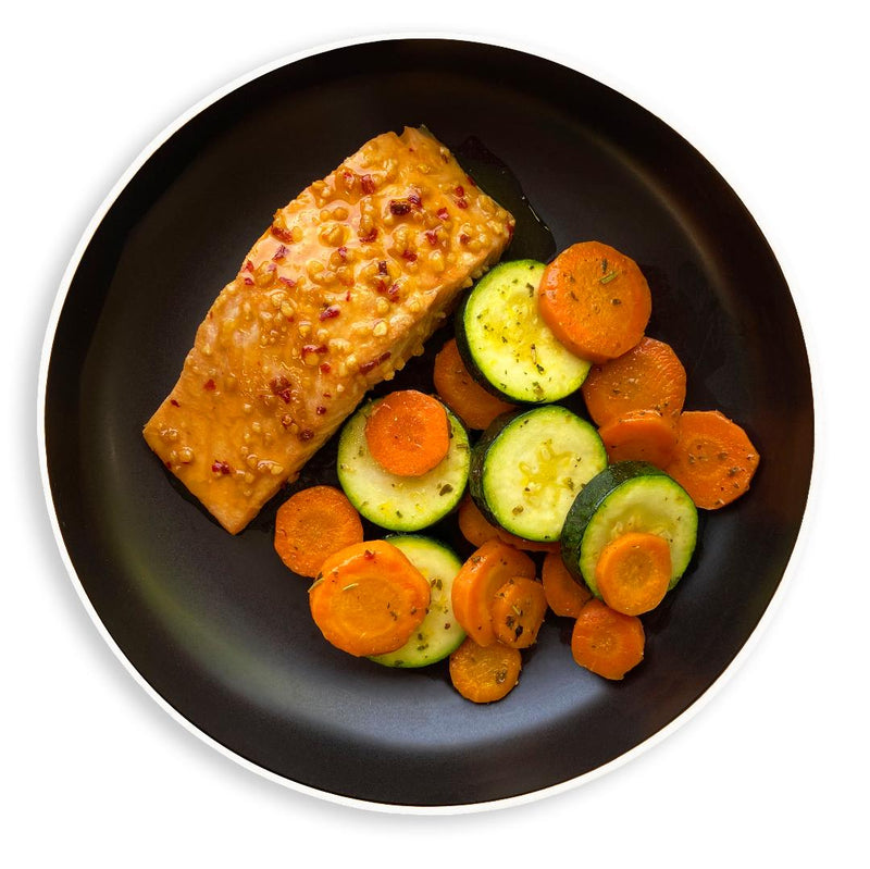 Honey & Garlic Glazed Salmon