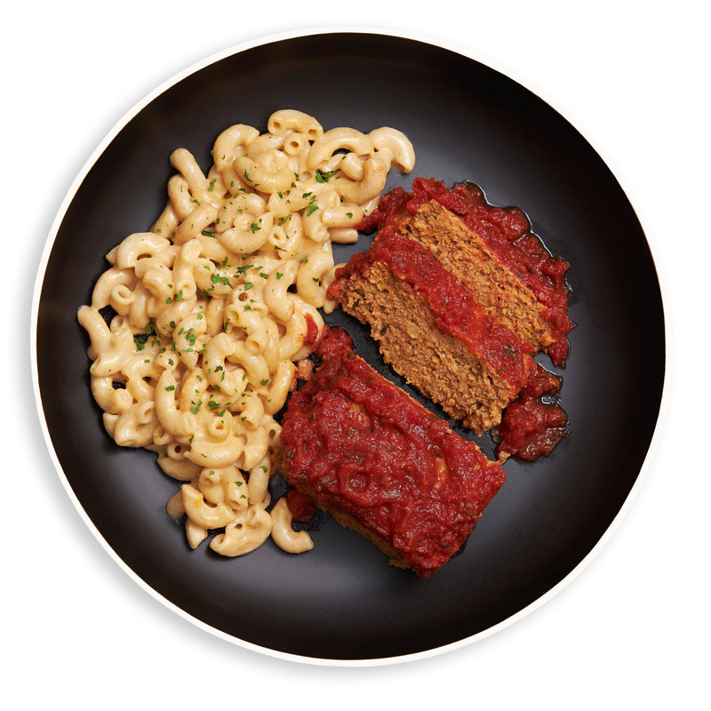 Turkey Meatloaf & Mac n Cheese