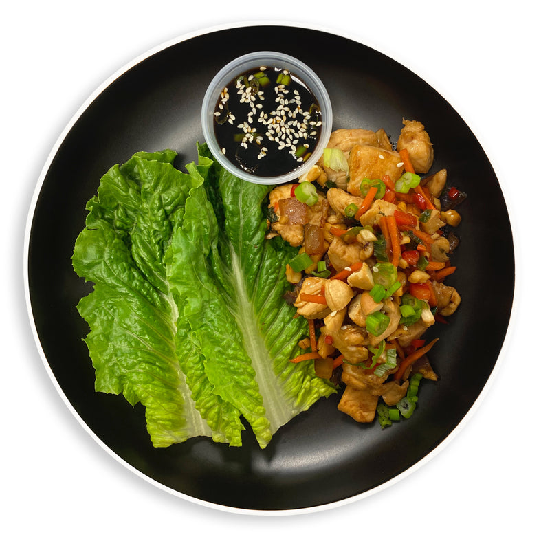 Teriyaki Chicken Lettuce Wraps